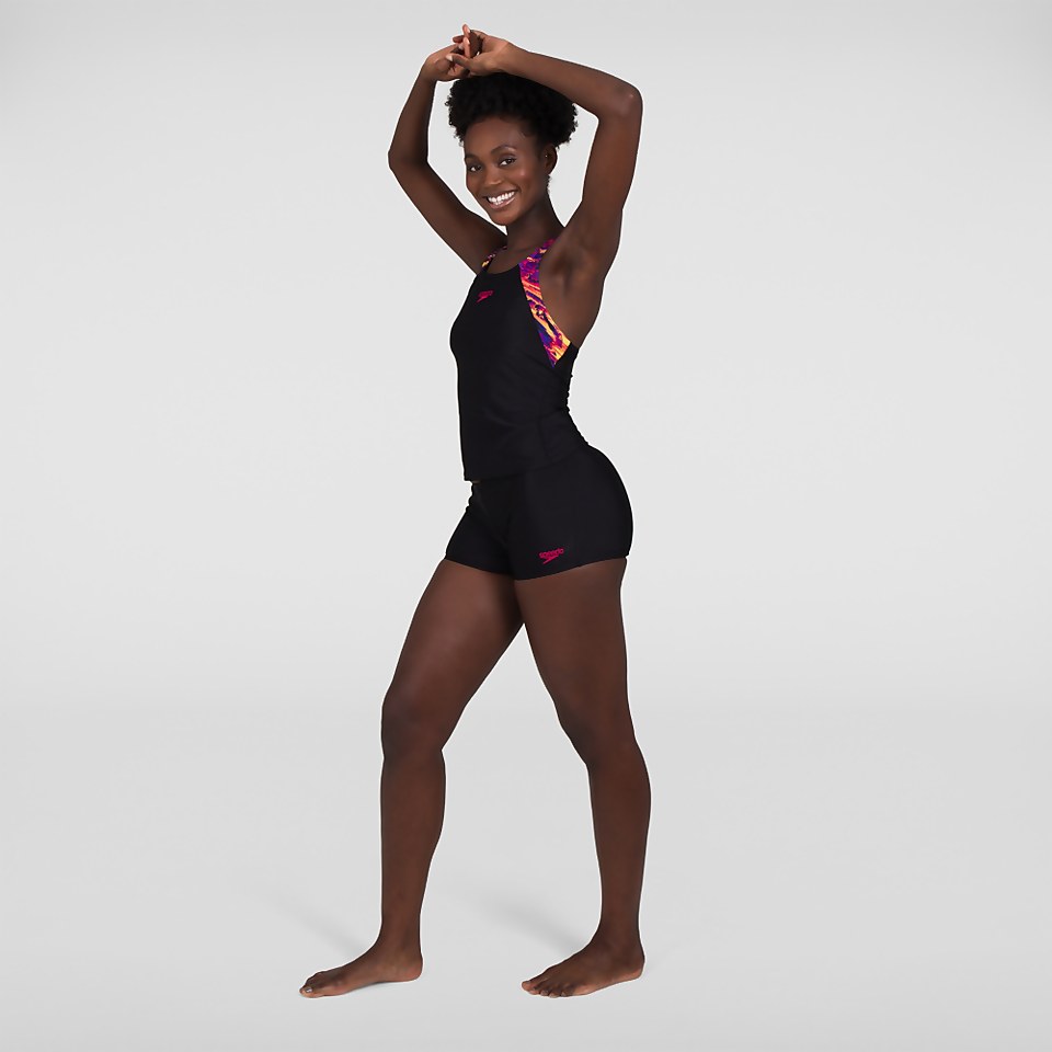 Mix & Match Tankini Top Black