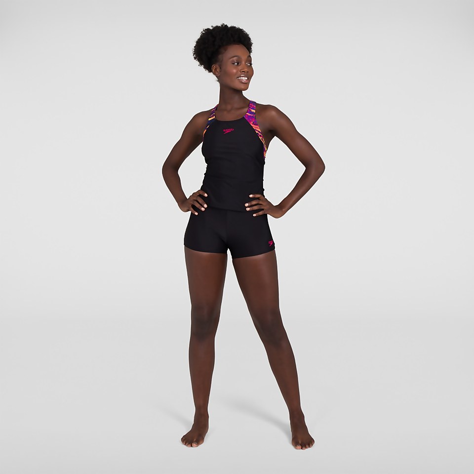 Mix & Match Tankini Top Black