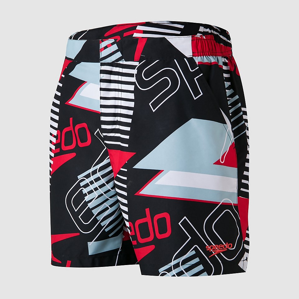 Men's Vintage Paradise 16" Swim Shorts Black