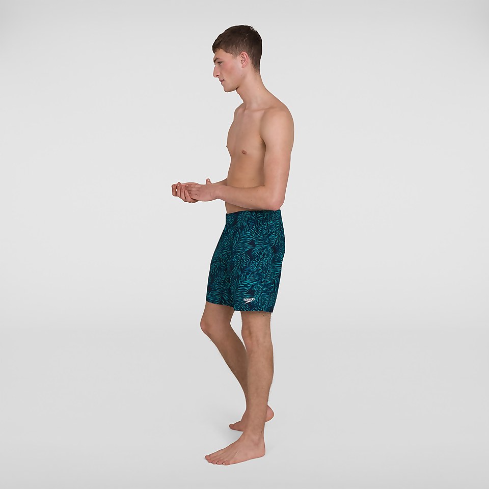Vintage Paradise 16" Badeshorts Marine