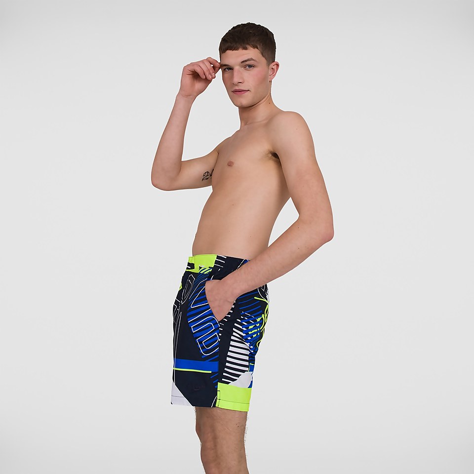Men's Vintage Paradise 16" Swim Shorts Navy