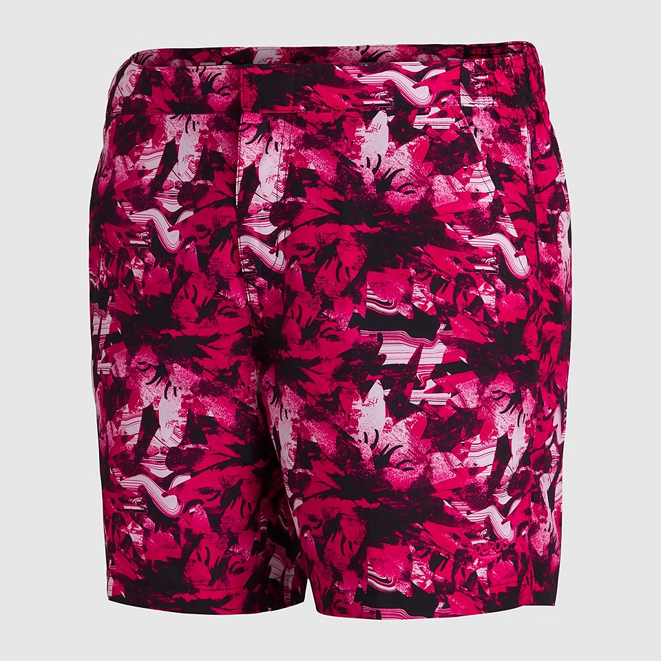 Herren Vintage Paradise 16" Badeshorts in Schwarz