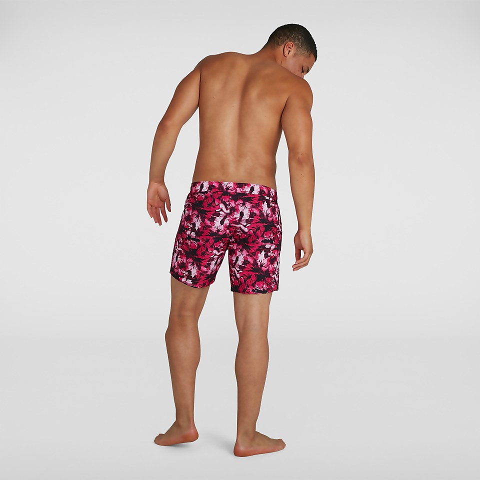 Herren Vintage Paradise 16" Badeshorts in Schwarz