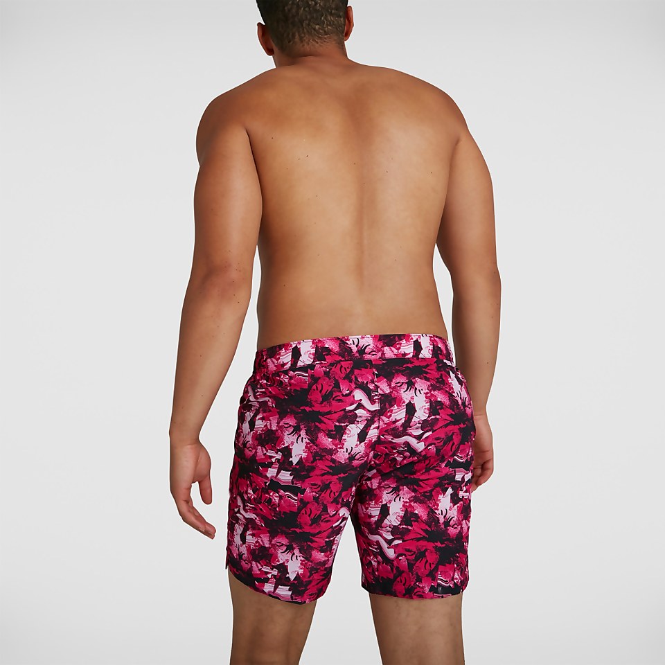 Herren Vintage Paradise 16" Badeshorts in Schwarz