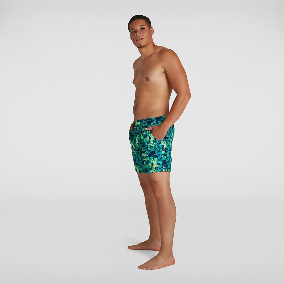 Men's Vintage Paradise 16" Swim Short Navy