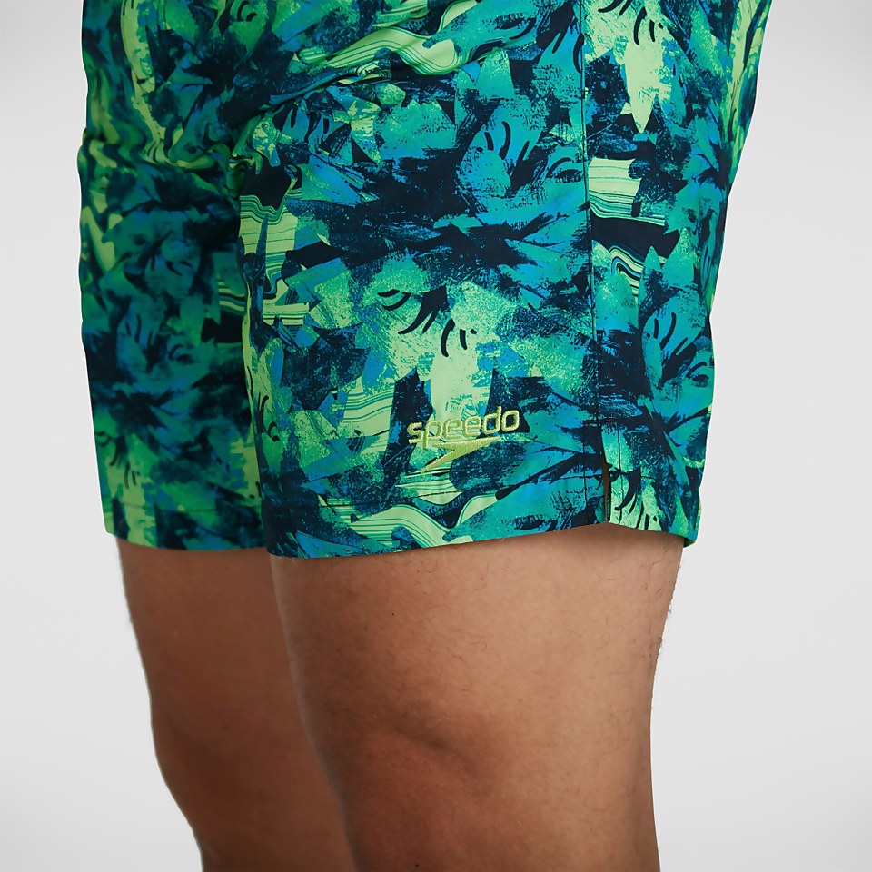 Men's Vintage Paradise 16" Swim Short Navy