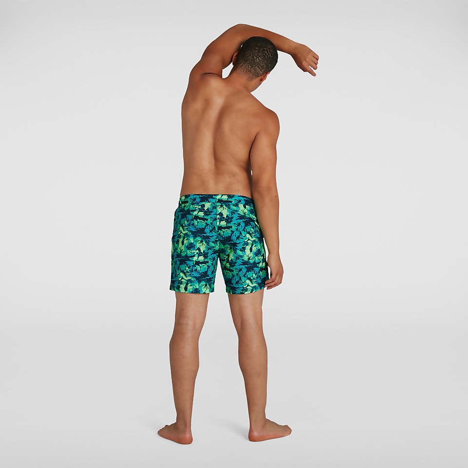 Men's Vintage Paradise 16" Swim Short Navy