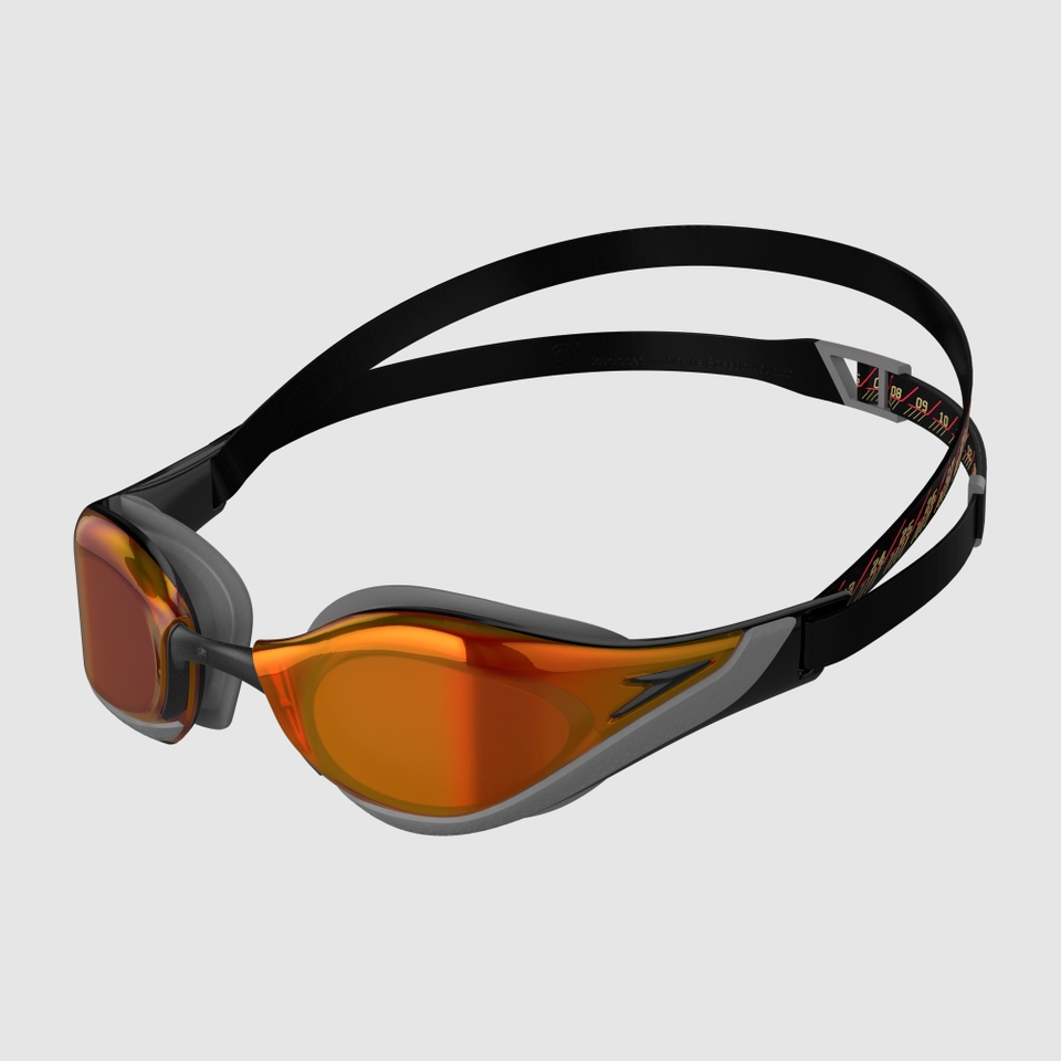 Lunettes de natation Adulte Fastskin Pure Focus Miroir Noires