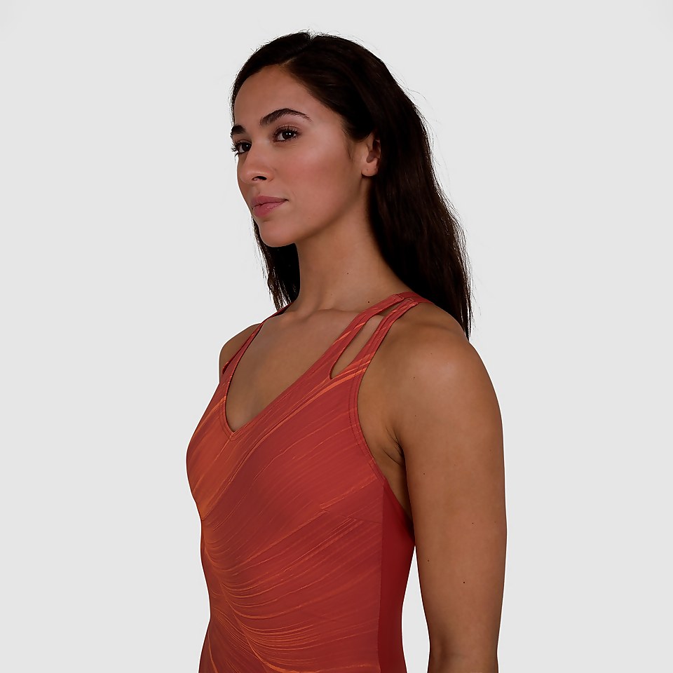 Women's LuxePool Swimsuit Orange