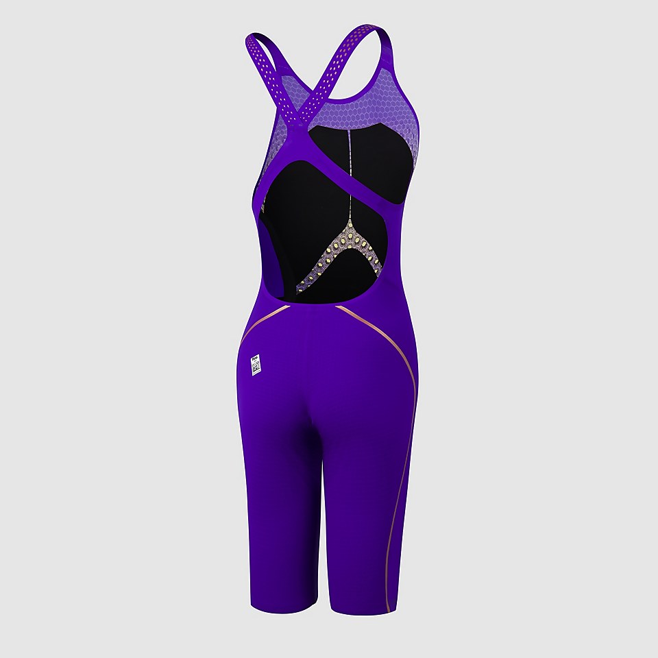 Women's Fastskin LZR Pure Intent Openback Kneeskin Violet