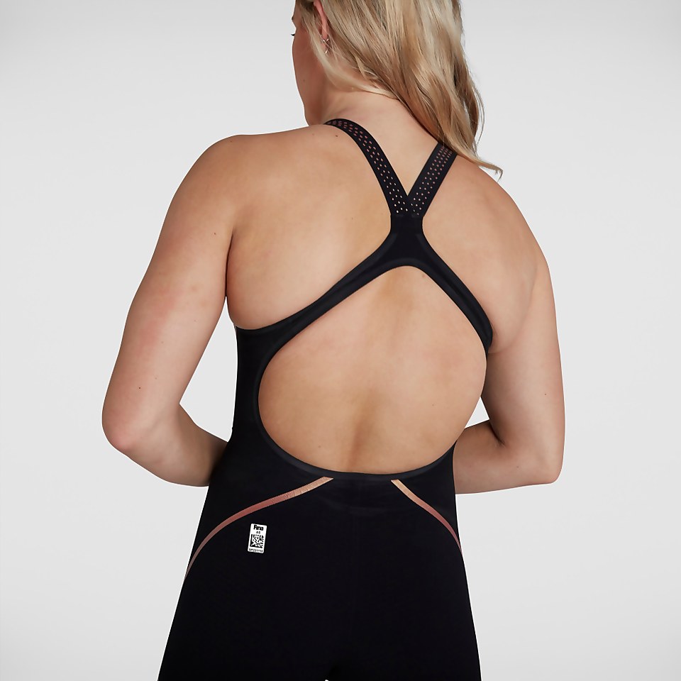 Combinaison Femme Fastskin LZR Pure Intent Dos ouvert Noire