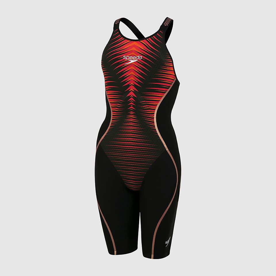 Combinaison Femme Fastskin LZR Pure Intent Dos ouvert Noire