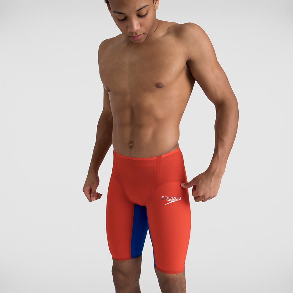 Herren Fastskin LZR Pure Valor High Waisted Schwimmhose in Orange