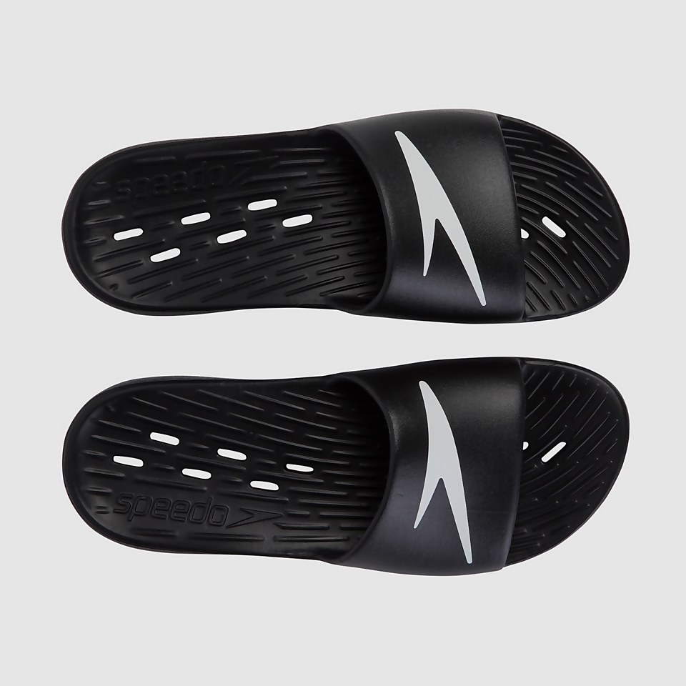 Sandales de piscine Homme Speedo noir