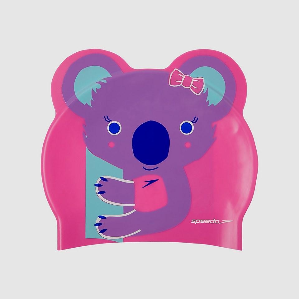 Plain Moulded Silicone Junior Cap Pink