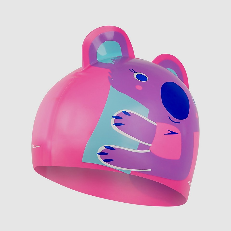 Plain Moulded Silicone Junior Cap Pink