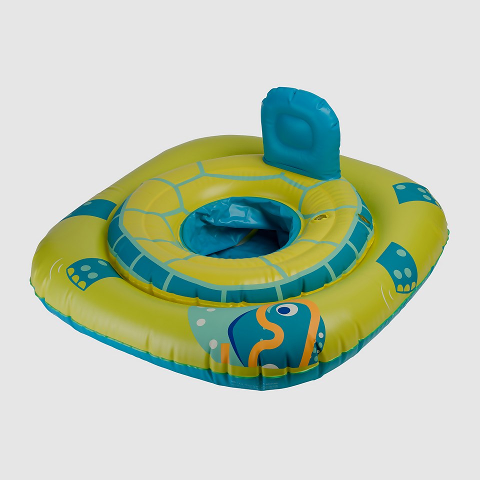 Bouée de baignade tortue 0-12 mois jaune/vert