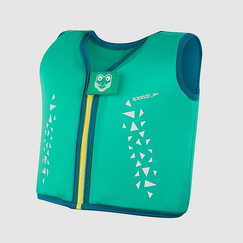 Infant Croc Printed Float Vest Green