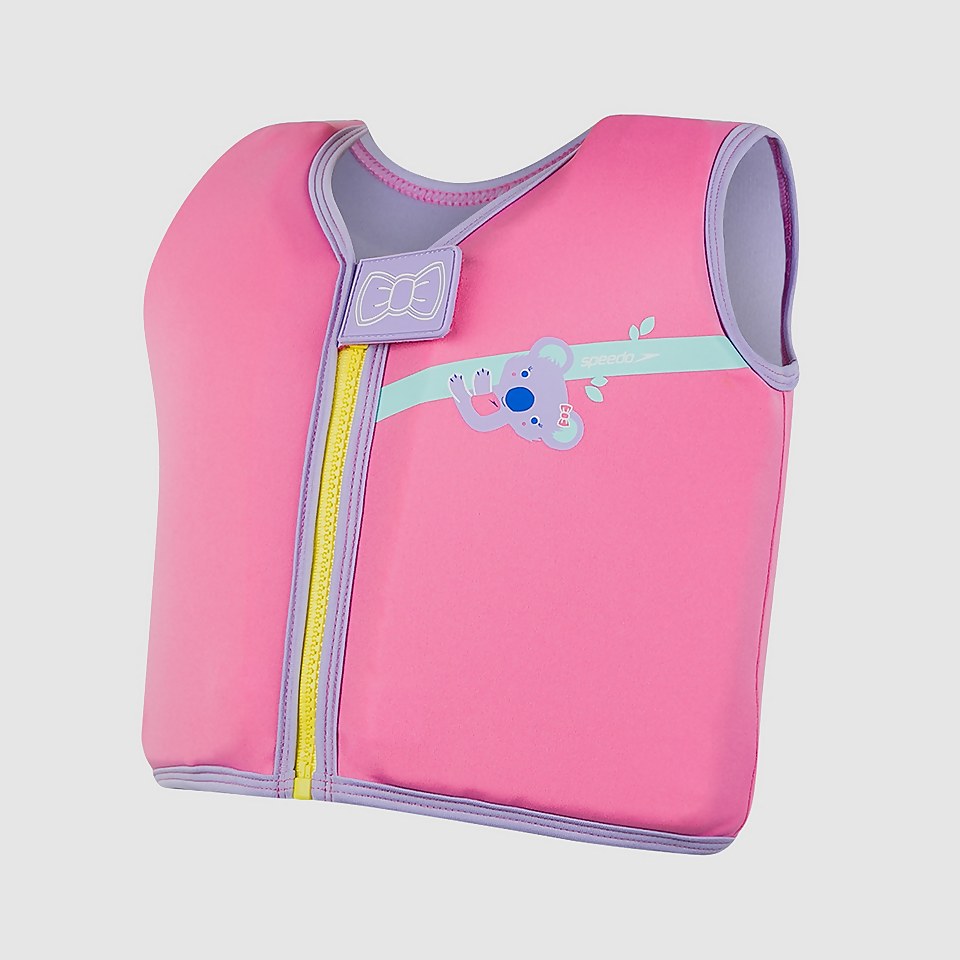 Infant Koala Printed Float Vest Pink