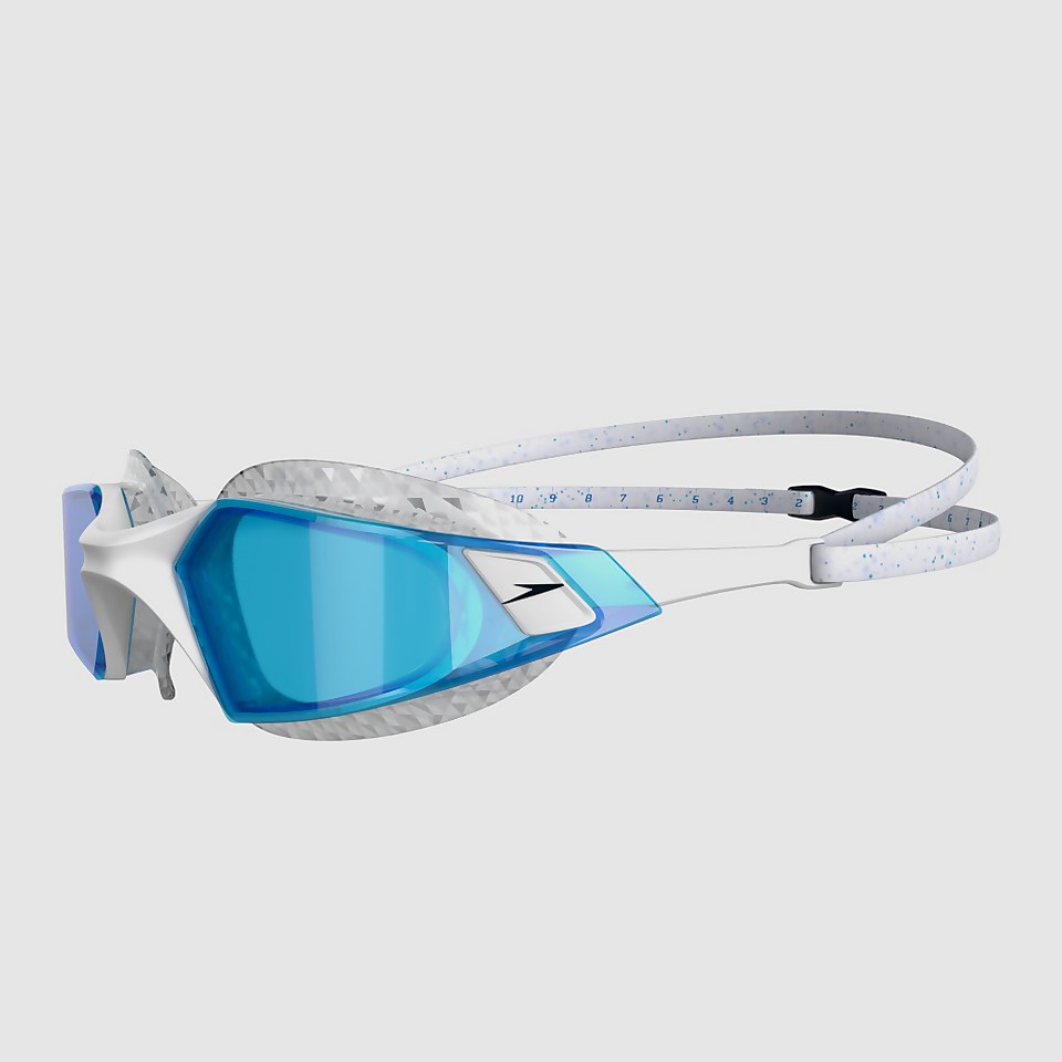 Unisex Aquapulse Pro Goggles White/Blue