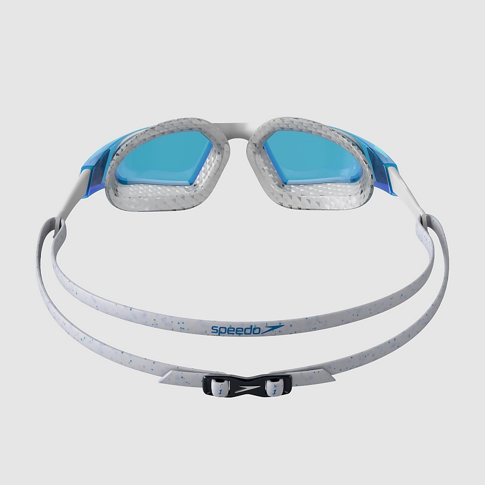 Unisex Aquapulse Pro Goggles White/Blue