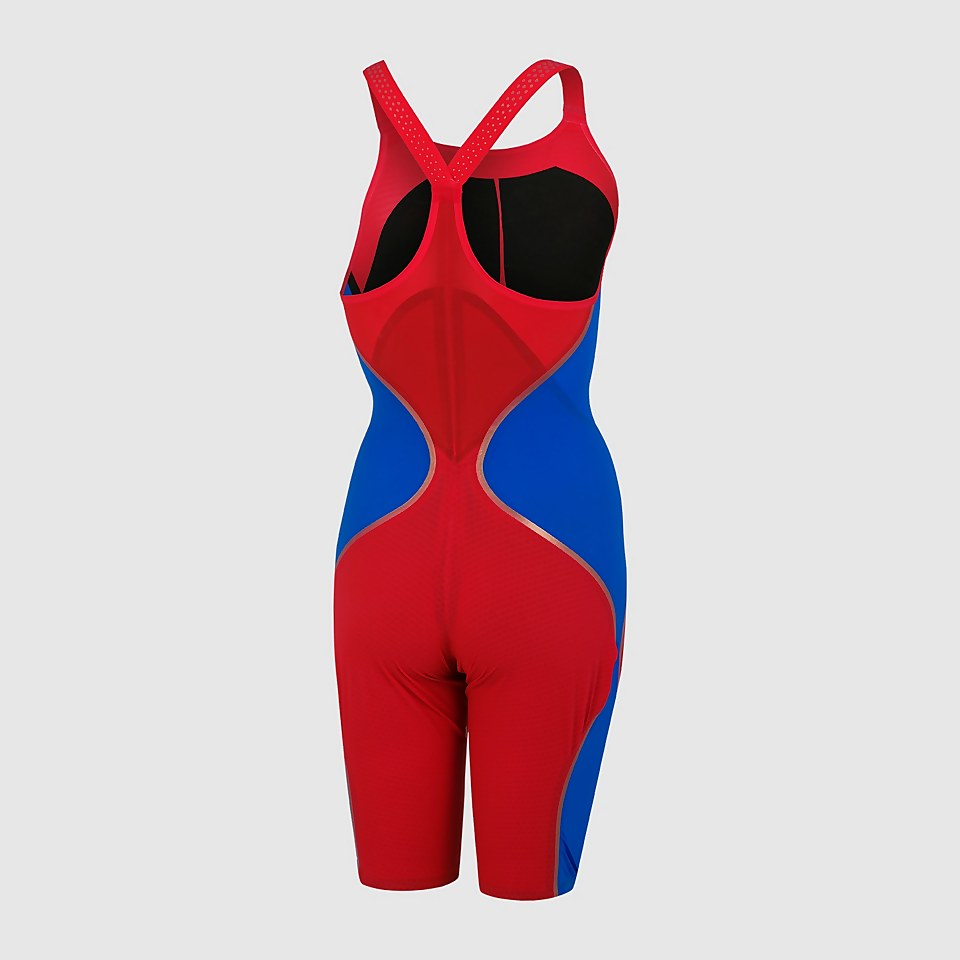 Damen Fastskin LZR Pure Intent Closedback Kneeskin in Orange