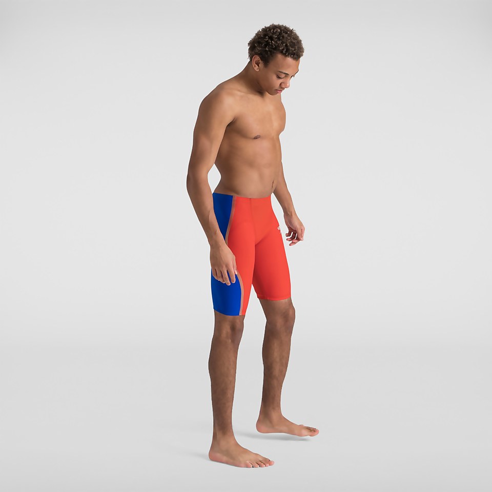 Herren Fastskin LZR Pure Intent High Waist Schwimmhose in Orange