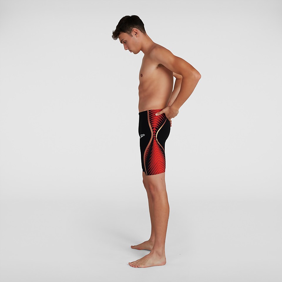 Herren Fastskin LZR Pure Intent High Waist Schwimmhose in Schwarz