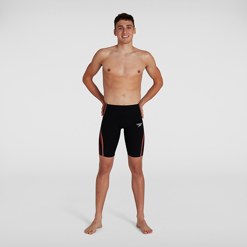 Herren Fastskin LZR Pure Intent High Waist Schwimmhose in Schwarz