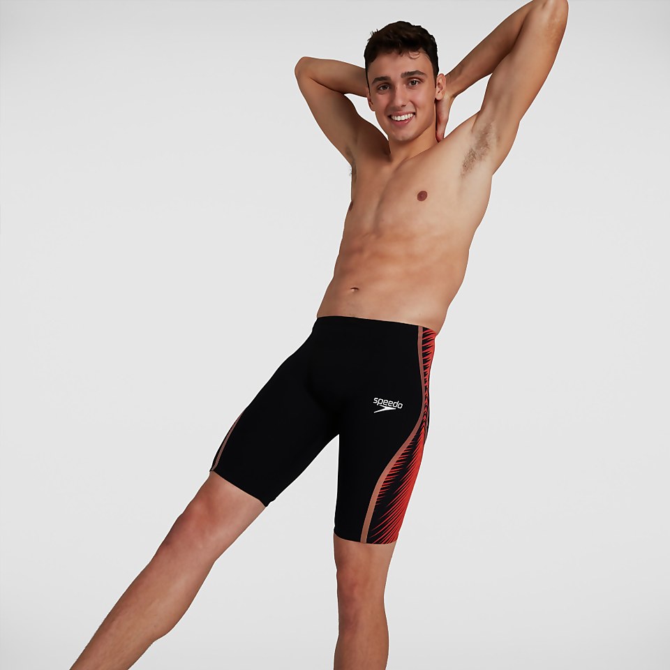 Herren Fastskin LZR Pure Intent High Waist Schwimmhose in Schwarz
