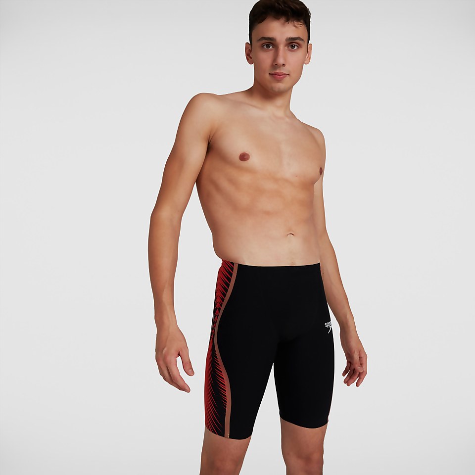 Herren Fastskin LZR Pure Intent High Waist Schwimmhose in Schwarz