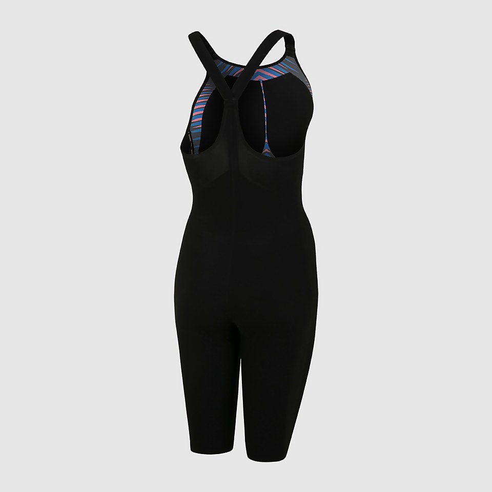 Damen Fastskin LZR Pure Valor Closedback Kneeskin in Schwarz