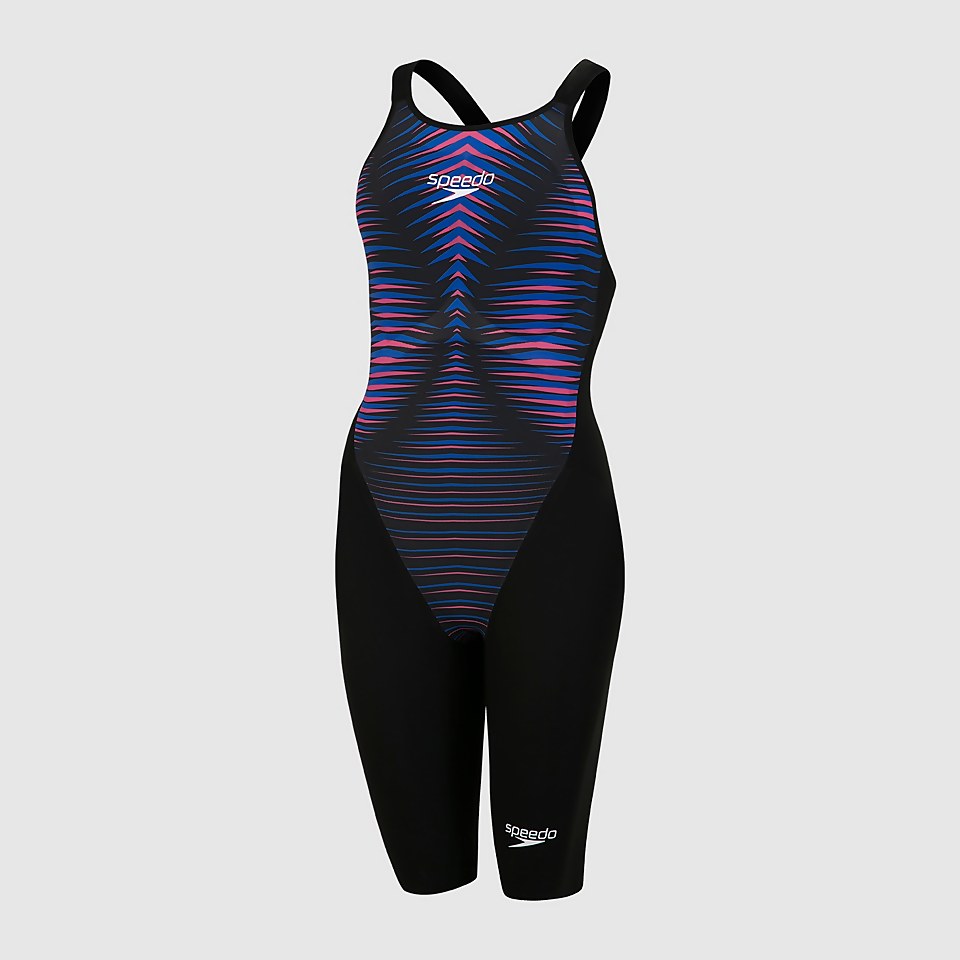 Damen Fastskin LZR Pure Valor Closedback Kneeskin in Schwarz