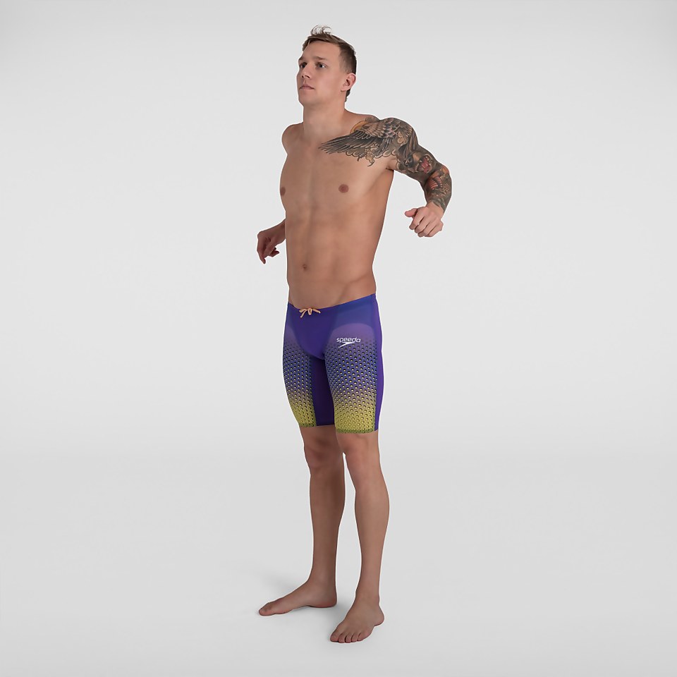 Men's Fastskin LZR Pure Valor Jammer Violet Men's Fastskin LZR Pure Valor Jammer Violet
