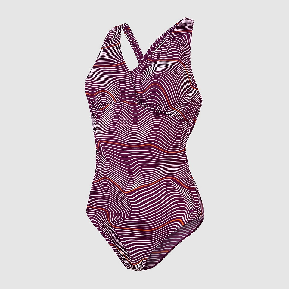 Maillot de bain Crossback Printed 1 Pièce