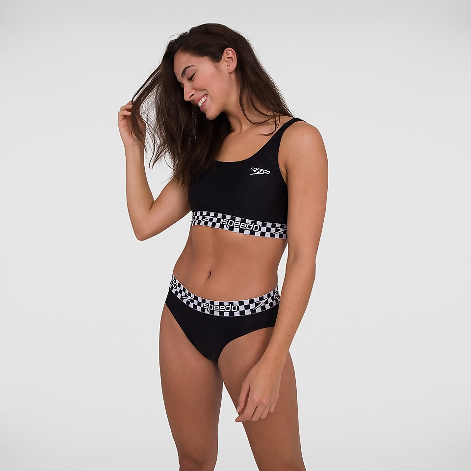 Maillot de bain Solid U-Back 2 Pièce