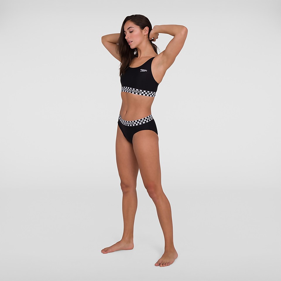 Maillot de bain Solid U-Back 2 Pièce