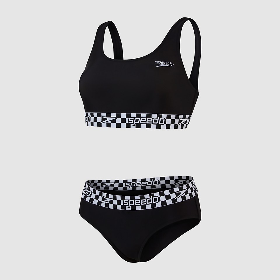 Maillot de bain Solid U-Back 2 Pièce