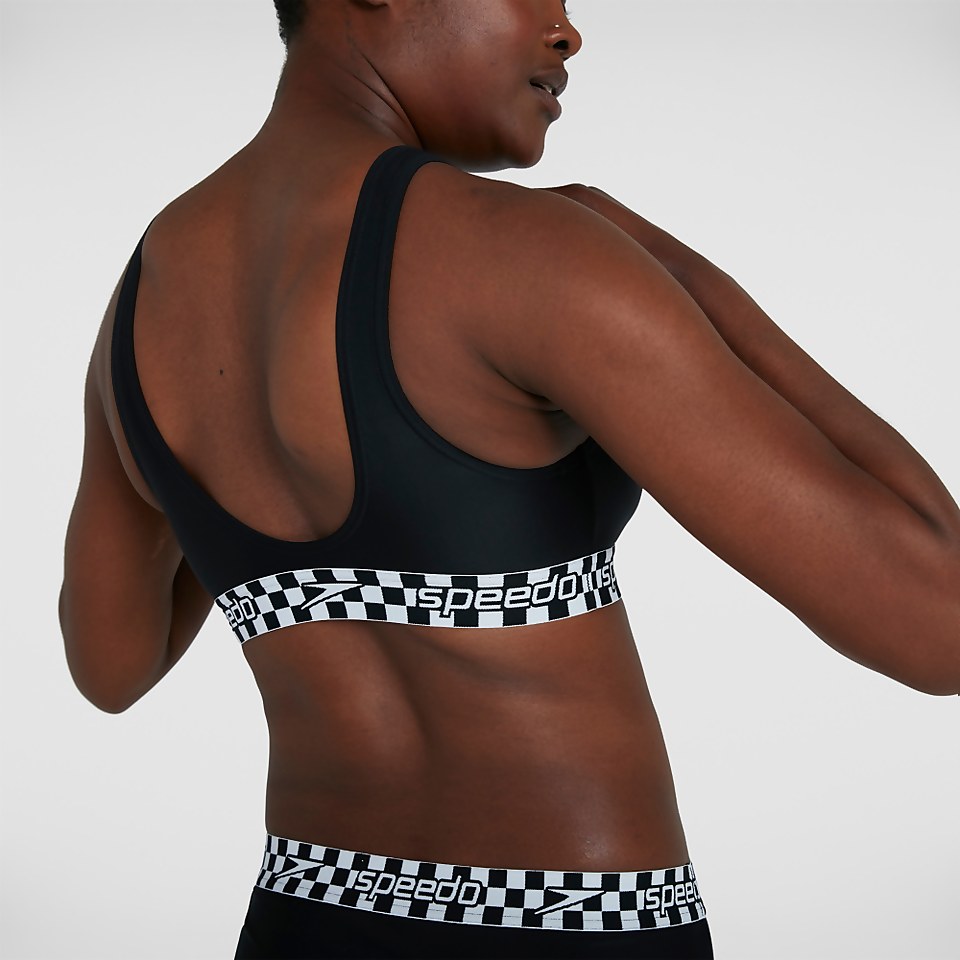 Maillot de bain Solid U-Back 2 Pièce
