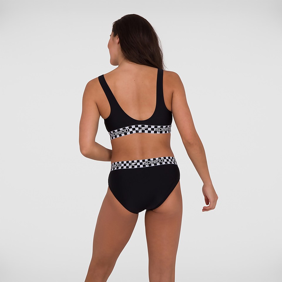 Maillot de bain Solid U-Back 2 Pièce