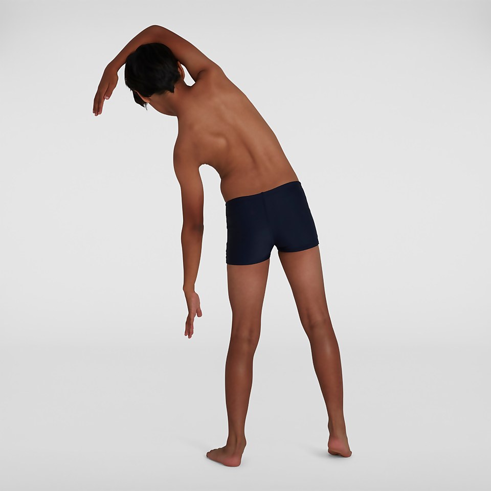 Jungen Tech Placement Aquashorts in Marineblau
