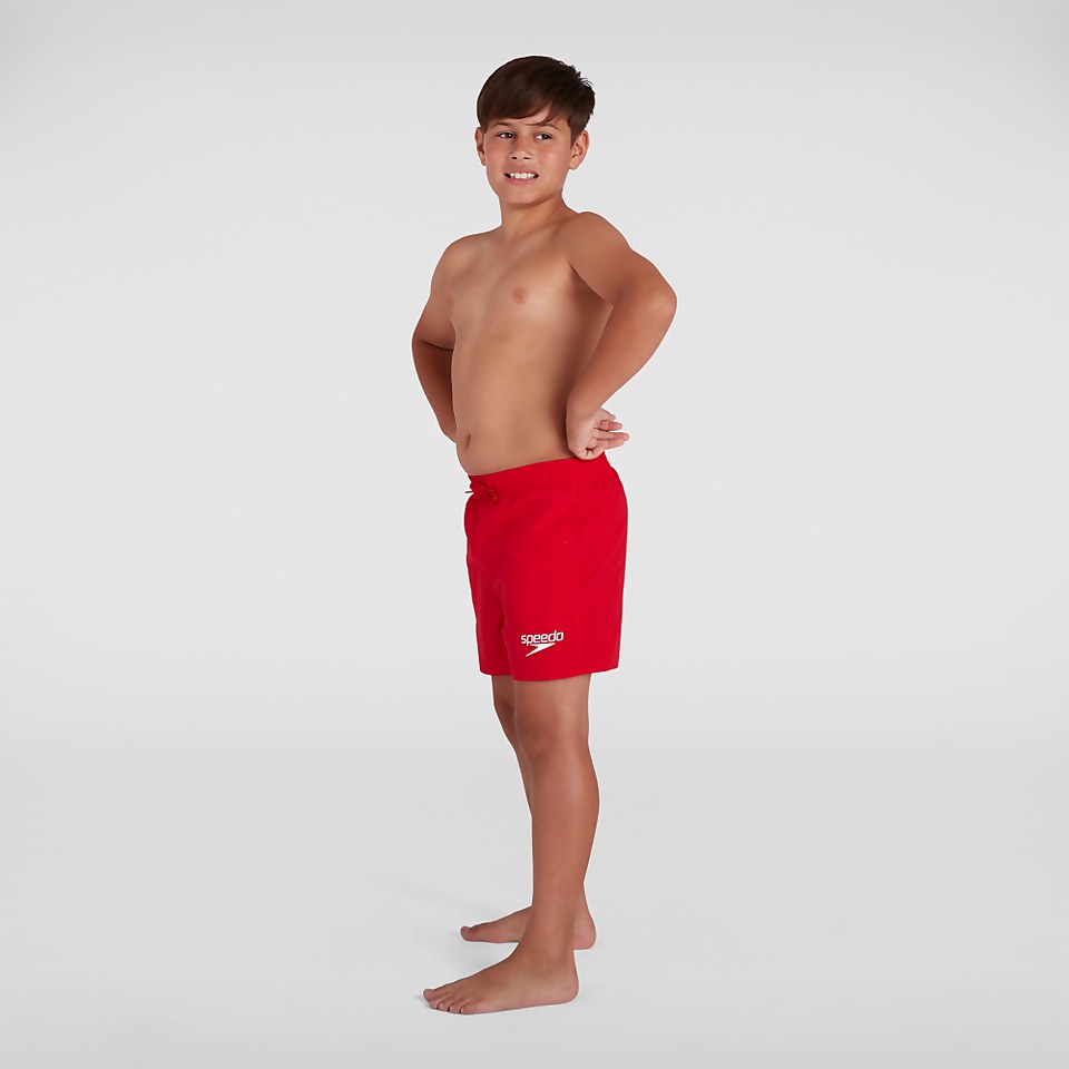 Junior Essential 13" Swim Short Red