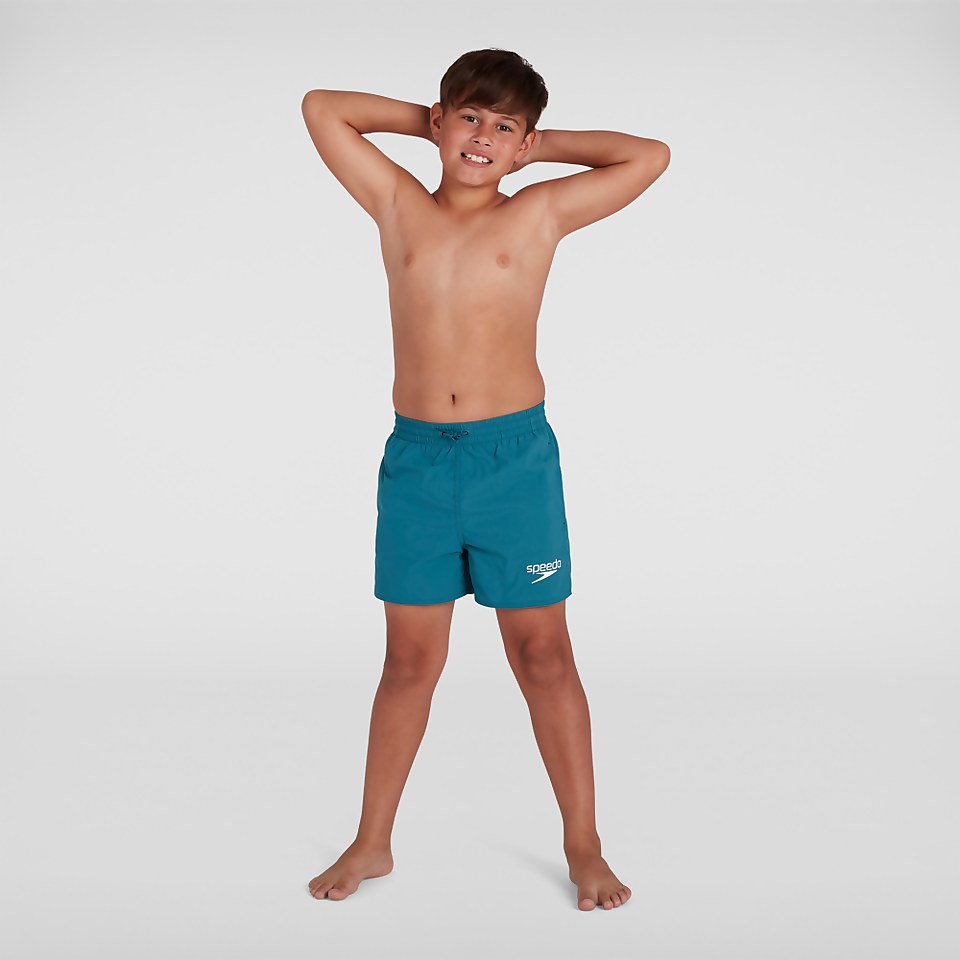 Jungen Essential 13" Badeshorts in Grün