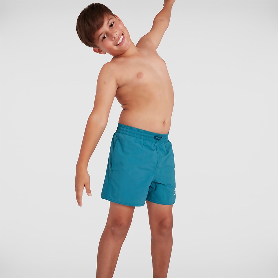Jungen Essential 13" Badeshorts in Grün
