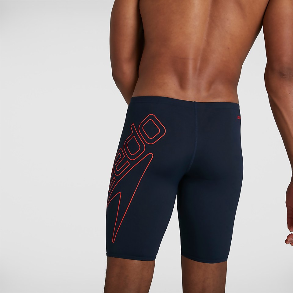 Men's Boom Logo Placement Jammer Navy