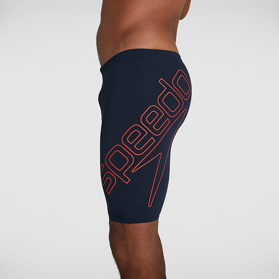 Men's Boom Logo Placement Jammer Navy
