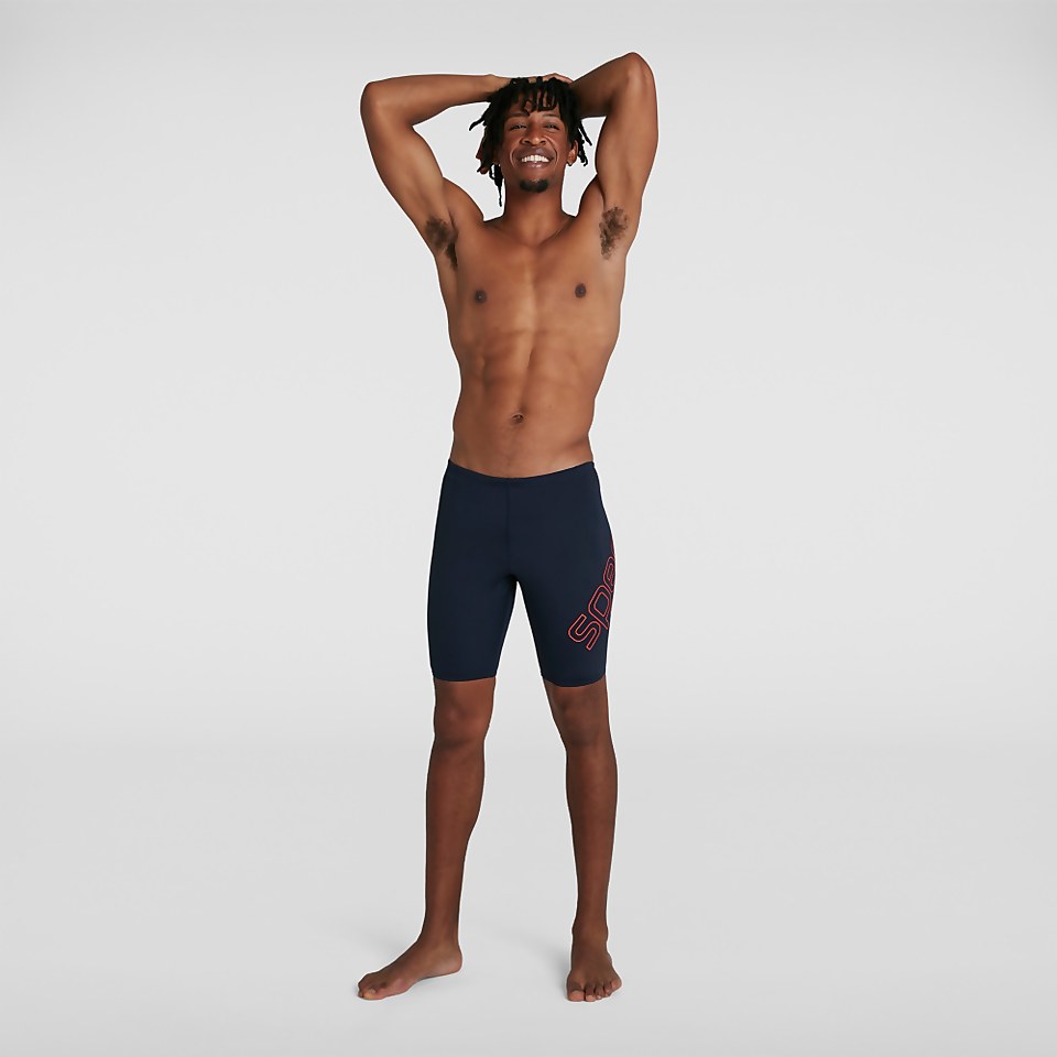 Men's Boom Logo Placement Jammer Navy