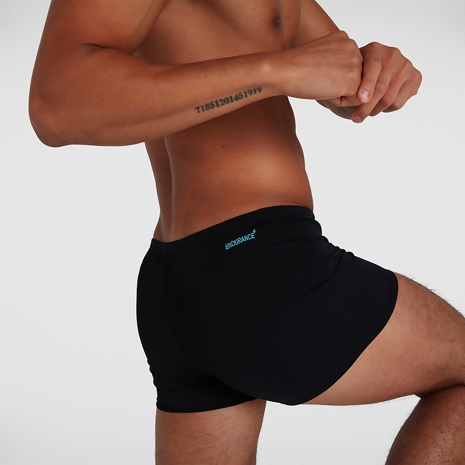 Boxer de bain Homme Boom Logo Placement Noir