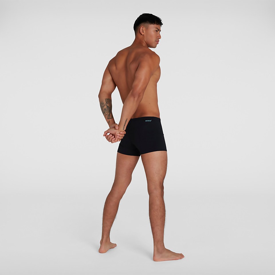 Boxer de bain Homme Boom Logo Placement Noir