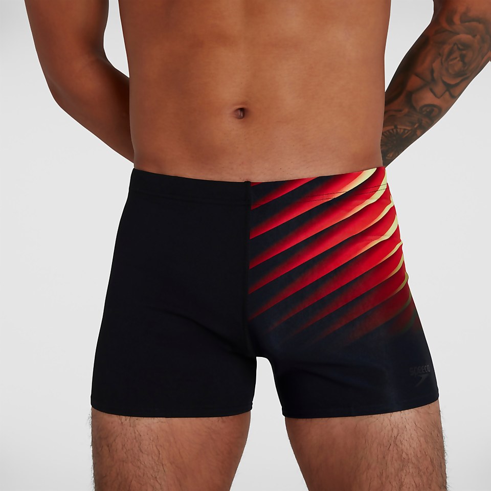 Herren Placement Aquashorts in Schwarz